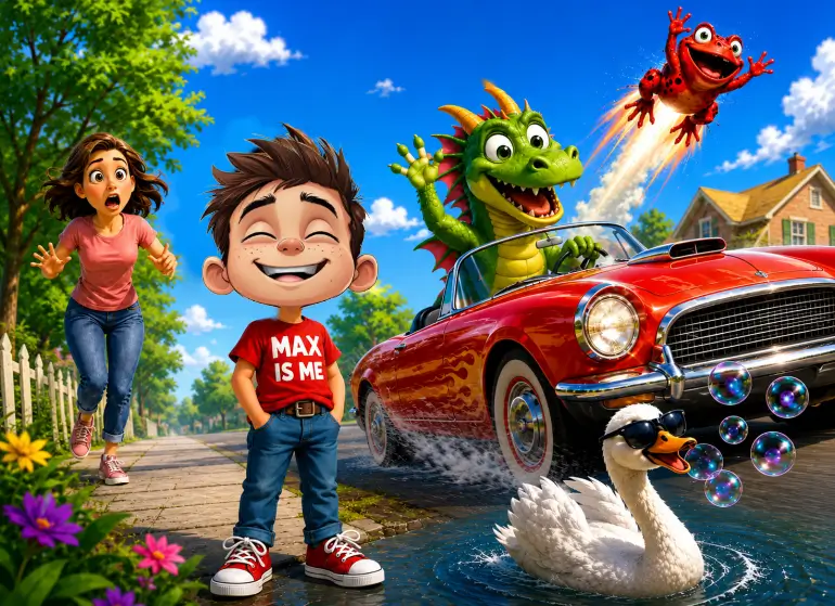Max and the gang