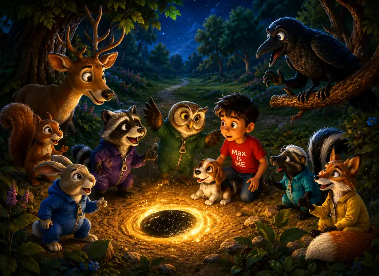 Max talks to the animals